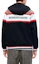 Purchase FILA x MIHARA YASUHIRO 男士黑色拼色印花连帽夹克外套 F11M213702F-BK
