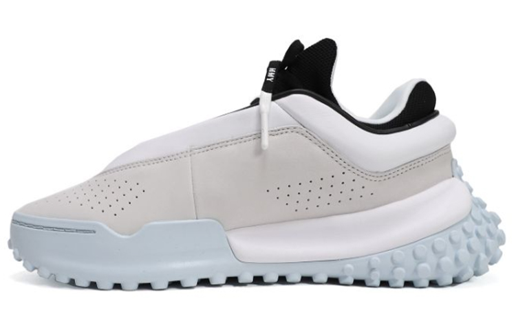 FILA x MIHARA YASUHIRO Low-Top Leather Platform Casual Shoes Men Beige Blue P06FW136 White Color