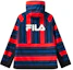 Lookbook FILA x 三原康裕 紅藍條紋防風外套夹克衫 F71M118702F-RD