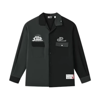 FILA Mihara Yasuhiro Unisex Outdoor Casual Black Long-Sleeve Jacket F11U313701F