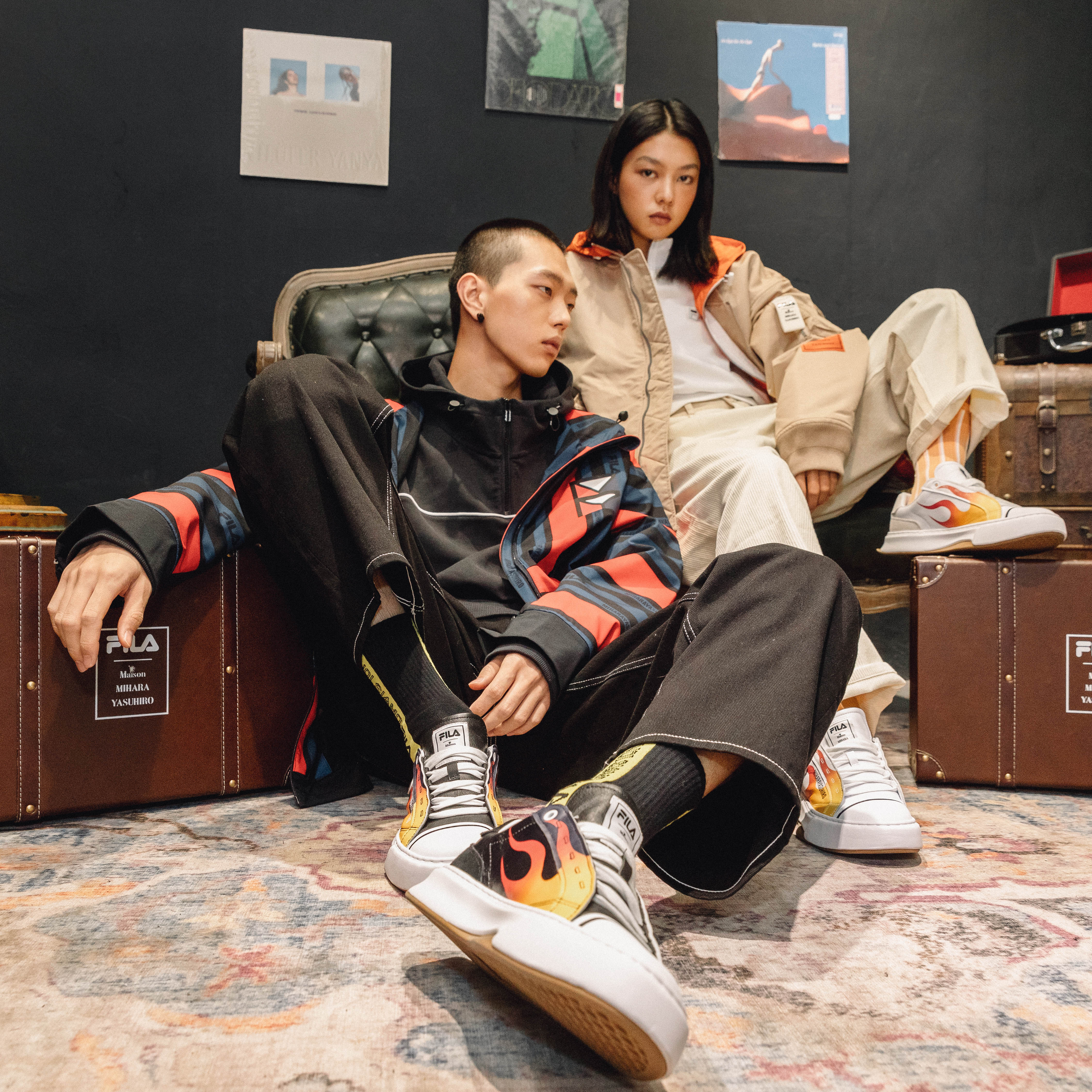 FILA MIHARA YASUHIRO Dewu Fila Fusion FM-5 'Flame' 圖 9