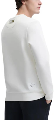 FILA x Rousseau 經典系列 白色氧氣美式風格長袖運動衫 F11M448219F-WT Details for FILA x Rousseau 經典系列 白色氧氣美式風格長袖運動衫 F11M448219F-WT