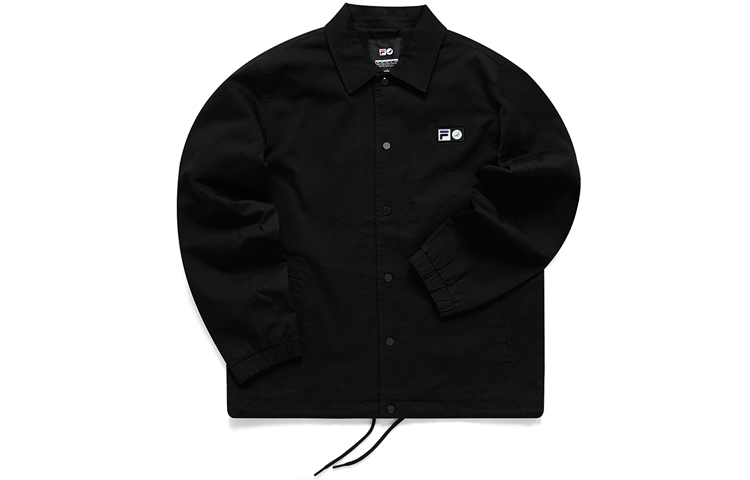 FILA Staple Logo Coach Jacket Black T11M114703F-BK
