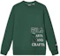 Buy FILA x V&A 經典圓領長袖運動衫 深影綠 F11M418206F-GN