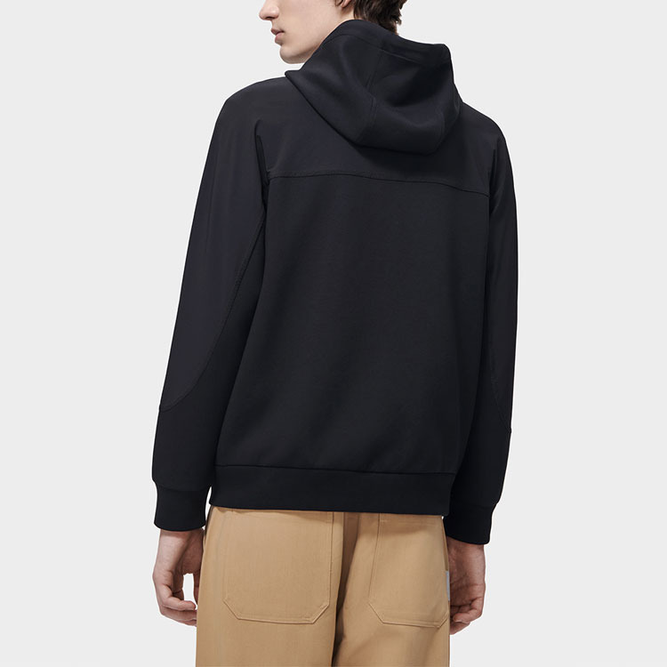 FILA Van Gogh Logo Print Black Hoodie Jacket Edition F11M318506FBK 圖 5