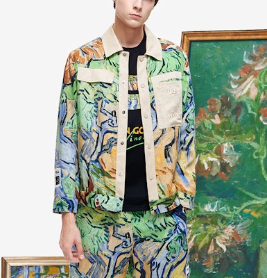 FILA x Van Gogh SS22 Jacket All-Over Print Casual Sportswear. F11M228704F-ZA Purchase FILA x Van Gogh SS22 Jacket All-Over Print Casual Sportswear. F11M228704F-ZA
