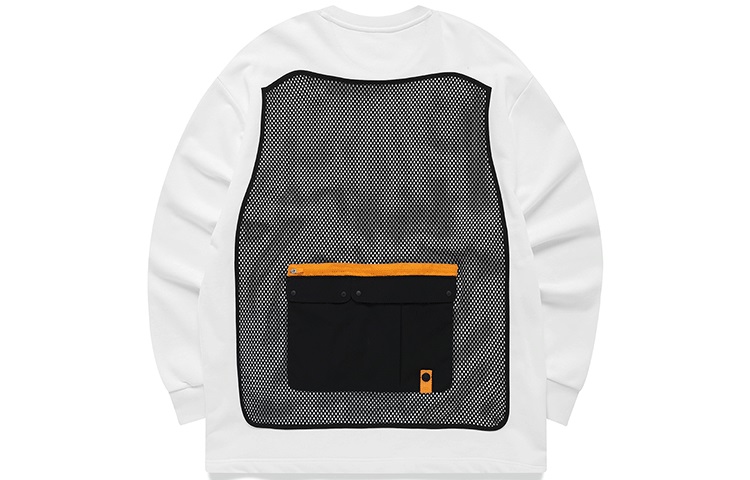 FILA White Mountaineering Collaboration White Pullover Techwear Hoodie T11M147205F-WT