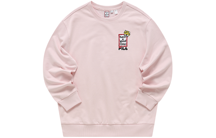 FILA Year of the Tiger Crewneck Sweatshirt Blushing Bride Pink Unisex F11U219204F-PK