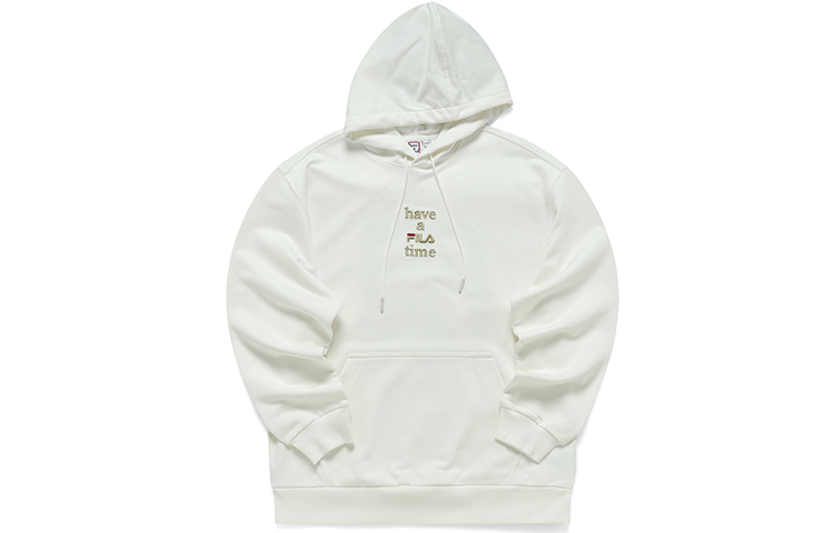 FILA Year of the Tiger Hoodie White Unisex Casual Knit Sweatshirt F11U219201F-WT