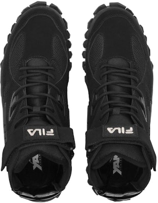 FILA Yak Boots Trail High-Top Running Shoes 'Black Comfort' 1BM01276013 Shop FILA Yak Boots Trail High-Top Running Shoes 'Black Comfort' 1BM01276013