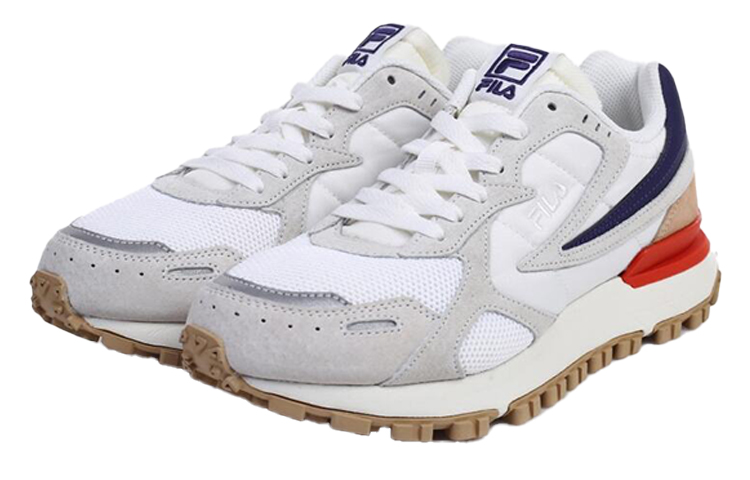 FILA Zagato Casual Running Shoes Grey/White/Blue 圖 2