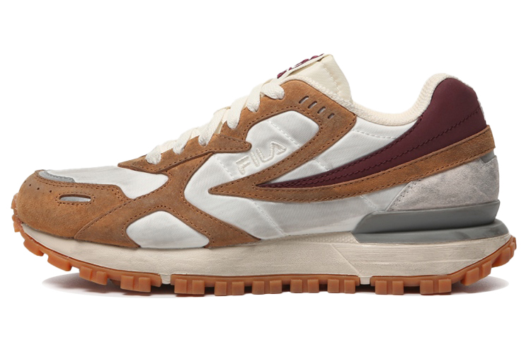 FILA Zagato Washing Low Top Running Shoes Grey/Brown 1RM01579D_920