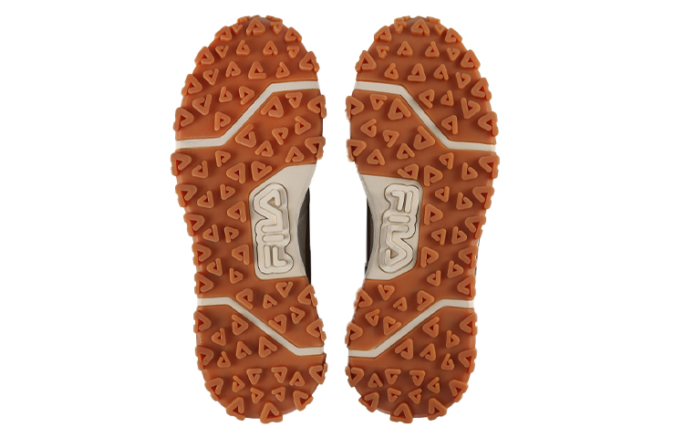 FILA Zagato Washing Low Top Running Shoes Grey/Brown 圖 5