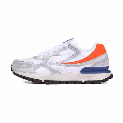 FILA Zagato Washing Low Top Running Shoes Grey/Orange/Blue
