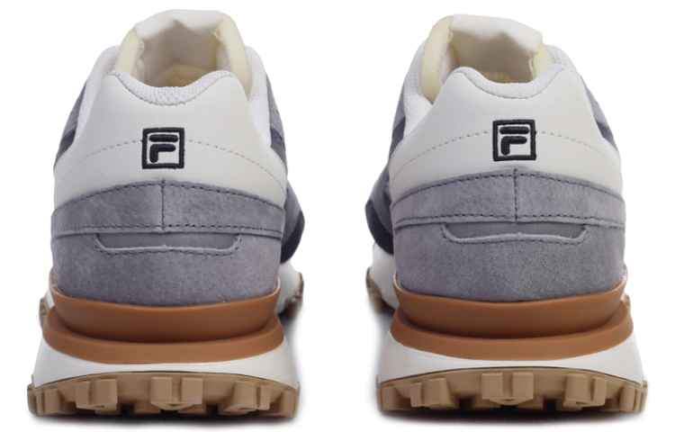 FILA Zagato Retro Running Shoes Black/Grey/Brown 圖 3