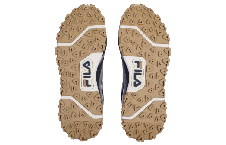 FILA Zagato Retro Running Shoes Black/Grey/Brown 圖 4