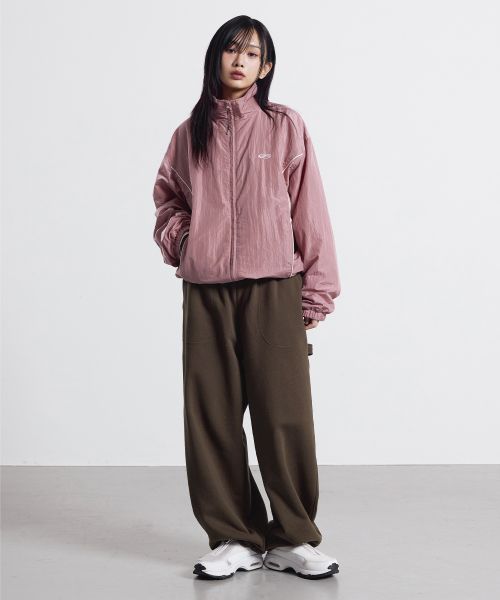 Sizing FILLUMINATE 弧线防风外套 - 黑色 FBESUJW104BK