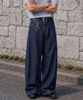 FILLUMINATE Distressed Washed Denim Pants - Indigo FBEFUDP008NY FILLUMINATE Distressed Washed Denim Pants - Indigo FBEFUDP008NY