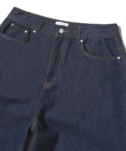 Sizing フィルミネイト ダメージ ウォッシュ デニムパンツ - インディゴ FBEFUDP008NY