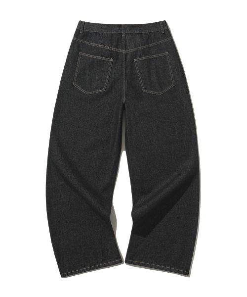 Details for Filluminate Distressed Washed Denim Pants - Low Black FBFSUDP003WB