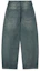 Shop FILLUMINATE 做旧水洗牛仔裤 - 中蓝色 Damage Washed Denim Pants-mb