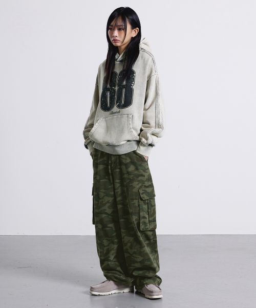 Purchase Filluminate Military Cargo Pants - Black FBESUWP103BK