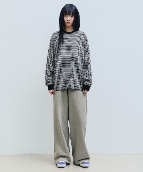 Purchase Filluminate Multi Stripe Long Sleeve - Black FBEFULS005BK