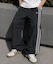 Buy FILLUMINATE Nylon Two-Tuck Track Pants - Black FBFCUPT001BK