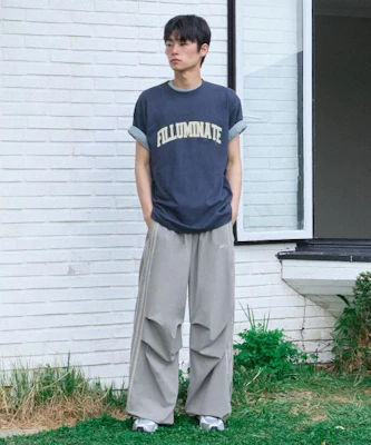 FILLUMINATE Nylon Two-Tuck Track Pants - Black FBFCUPT001BK Purchase FILLUMINATE Nylon Two-Tuck Track Pants - Black FBFCUPT001BK