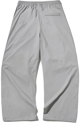 FILLUMINATE Nylon Two Tuck Track Pants - Gray FBFCUPT001GR Lookbook FILLUMINATE Nylon Two Tuck Track Pants - Gray FBFCUPT001GR