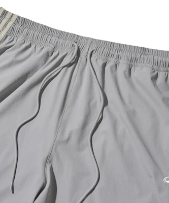 FILLUMINATE Nylon Two Tuck Track Pants - Gray FBFCUPT001GR Sizing FILLUMINATE Nylon Two Tuck Track Pants - Gray FBFCUPT001GR