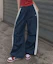 Buy FILLUMINATE Nylon Two Tuck Track Pants - Navy FBFCUPT001NY