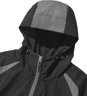 FILLUMINATE Taslan Windbreaker Jacket - Black Taslan Wind Taker Jacket Sizing FILLUMINATE Taslan Windbreaker Jacket - Black Taslan Wind Taker Jacket