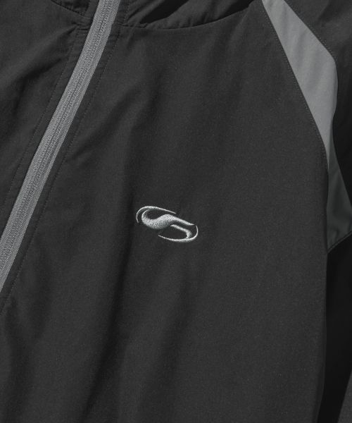 Cheap FILLUMINATE Taslan Windbreaker Jacket - Black Taslan Wind Taker Jacket