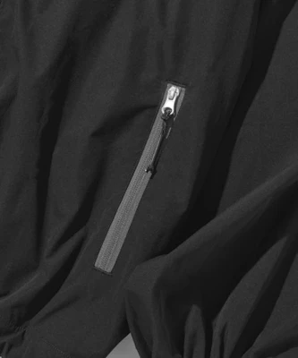 FILLUMINATE Taslan Windbreaker Jacket - Black Taslan Wind Taker Jacket 2