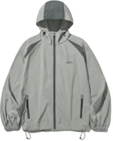 FILLUMINATE Taslan Windbreaker Jacket - Light Grey Taslan Wind Taker Jacket-gy FILLUMINATE Taslan Windbreaker Jacket - Light Grey Taslan Wind Taker Jacket-gy