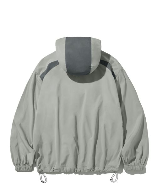 Order 필루미네이트 타슬란 윈드브레이커 재킷 - 라이트 그레이 Taslan Wind Taker Jacket-gy