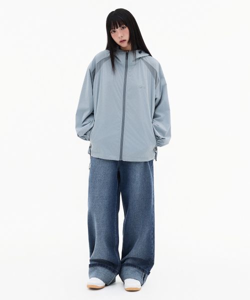 Purchase 필루미네이트 타슬란 윈드브레이커 재킷 - 라이트 그레이 Taslan Wind Taker Jacket-gy