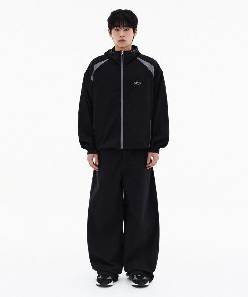 Details for 필루미네이트 타슬란 윈드브레이커 재킷 - 라이트 그레이 Taslan Wind Taker Jacket-gy