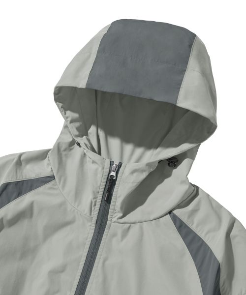 Sizing 필루미네이트 타슬란 윈드브레이커 재킷 - 라이트 그레이 Taslan Wind Taker Jacket-gy