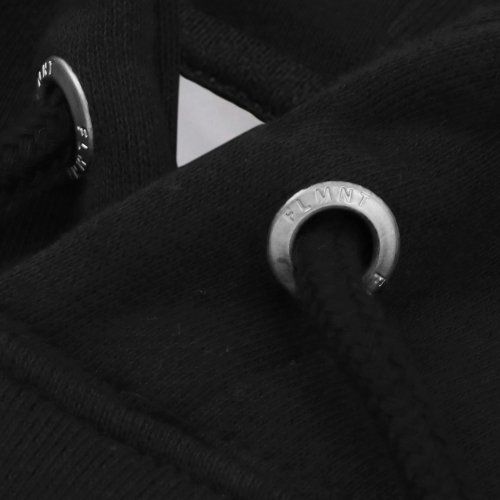 Details for 필루미네이트 투웨이 에센셜 후드 집업 - 블랙 TWO-WAY ESSENTIAL HOOD ZIP-UP-BK