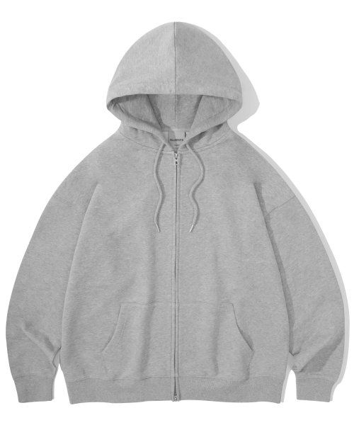 Order 필루미네이트 투웨이 에센셜 후디 집업 - 그레이 Two-Way Essential Hood Zip-Up-Gr