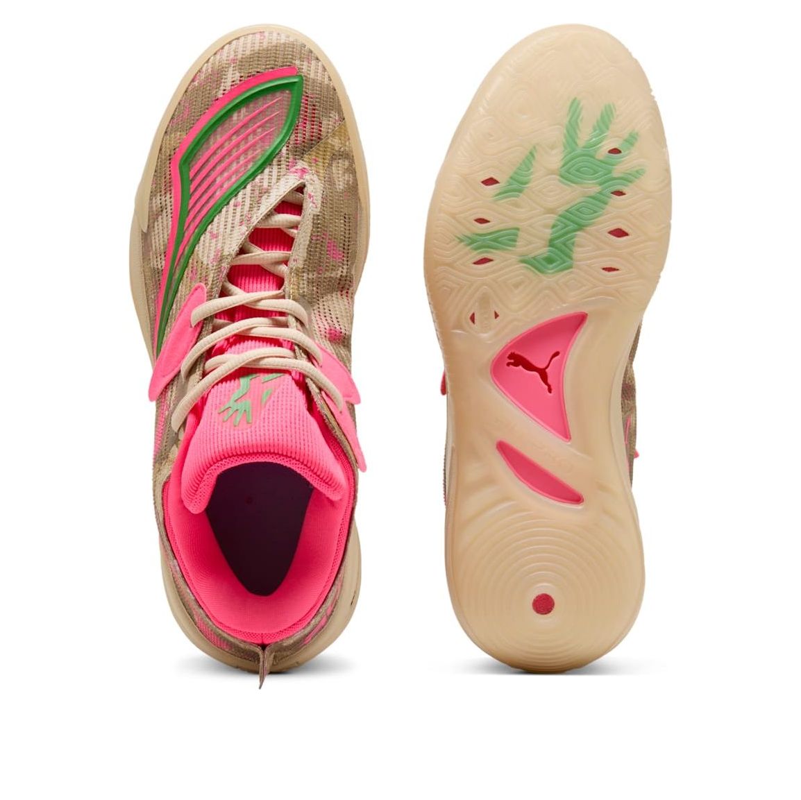 Lookbook Flau'jae Johnson x Puma All-Pro Nitro 2 'Tan Pink' 312840-01