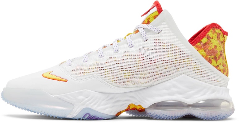 Flintstone x Nike LeBron 19 Low EP 'Magic Fruity Pebbles' DQ8343-100 Lookbook Flintstone x Nike LeBron 19 Low EP 'Magic Fruity Pebbles' DQ8343-100
