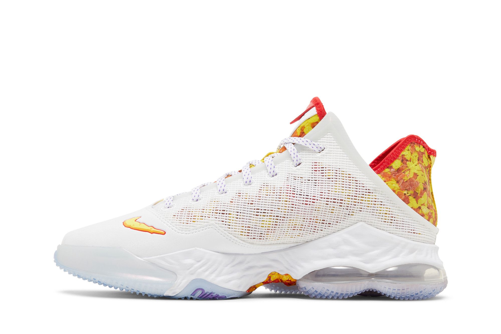 Shop Flintstone x Nike LeBron 19 Low EP 'Magic Fruity Pebbles' en Español. DQ8343-100