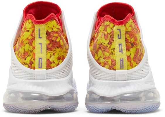 Flintstone x Nike LeBron 19 Low EP 'Magic Fruity Pebbles' DQ8343-100 Details for Flintstone x Nike LeBron 19 Low EP 'Magic Fruity Pebbles' DQ8343-100
