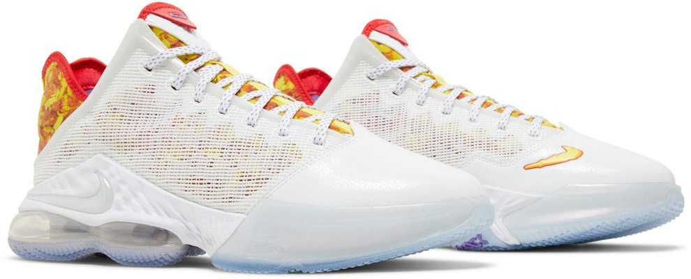 Flintstone x Nike LeBron 19 Low EP 'Magic Fruity Pebbles' en Español. DQ8343-100 1