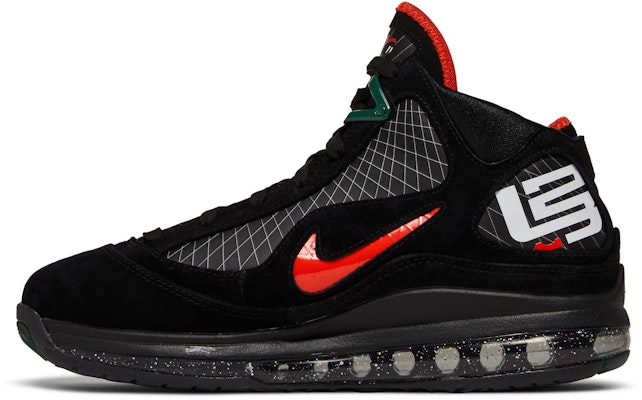 Florida A&M University x Nike LeBron 7 Retro 'Rattlers' DX8554-001 Lookbook Florida A&M University x Nike LeBron 7 Retro 'Rattlers' DX8554-001