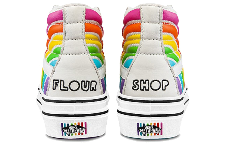 Purchase 플라워샵 X 반스 레인보우 컴피쿠션 스케이트-하이 VN0A54EU2N7