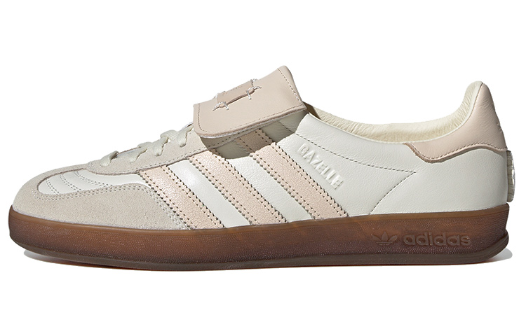 FOOT INDUSTRY x adidas Originals Gazelle Indoor Low-Top Sneakers Beige IG1896 shoes